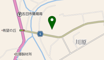 五日市コミュニティセンターの地図画像