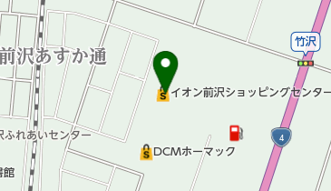 パン工場前沢店の地図画像