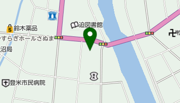 若鮨 はさま館の地図画像