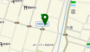 やまだい呉服店の地図画像