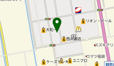 ギフトプラザ会津店の地図画像