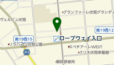 GENKINEXT札幌山鼻の地図画像