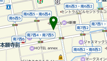 あら木の地図画像