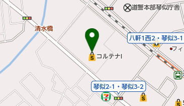 朝日生命保険相互会社札幌西営業所の地図画像