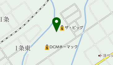 ミーツ岩見沢ザ・ビッグ店の地図画像