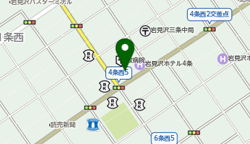 損害保険ジャパン株式会社札幌支店岩見沢支社の地図画像