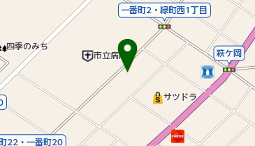 日本調剤江別薬局の地図画像