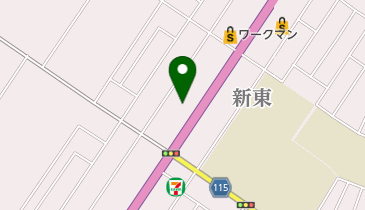 和風れすとらんおぎのの地図画像