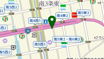 ガイドオフィスナラの地図画像
