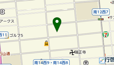 喜久一本店の地図画像