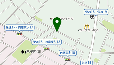 キューティードッグの地図画像