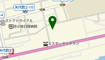 苫小牧市役所 総合政策部 スポーツ都市推進課 関連施設 屋内ゲートボーの地図画像