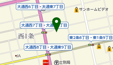 教信寺の地図画像