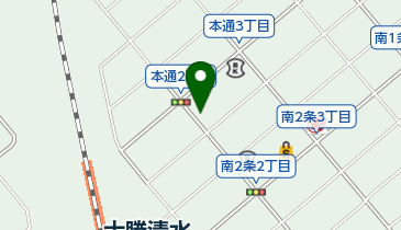 バーバーサロンシンデレラプラスの地図画像