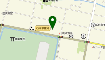 グループホームバンドー 弘前公園の地図画像