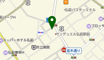 ブライダルハウスBiBi弘前店の地図画像