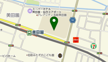 宮城県中央児童相談所の地図画像