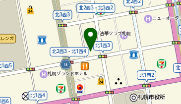 中村カイロプラクティックオフィスアトラスの地図画像