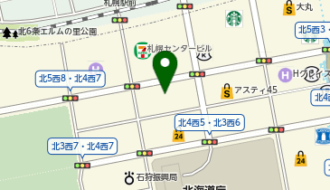 株式会社ヤマハミュージックリテイリング札幌店 楽譜売場の地図画像