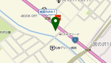 株式会社クレタ札幌本店の地図画像