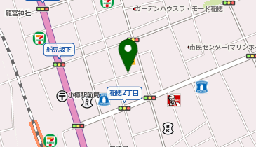 おたる子ども劇場の地図画像