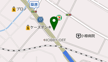 なの花薬局 小樽築港店の地図画像
