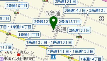 内山玲子バレエスタジオ 2条スタジオの地図画像