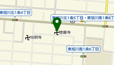 徳厳寺の地図画像