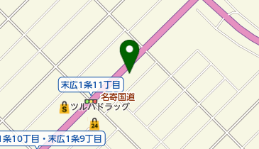 末広動物病院の地図画像