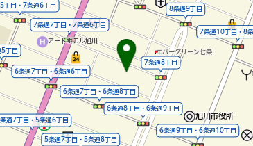 株式会社エムビーシー旭川営業所の地図画像