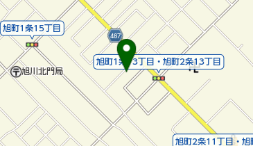 いわま理容院の地図画像