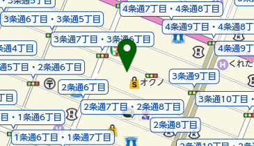 天金本店の地図画像