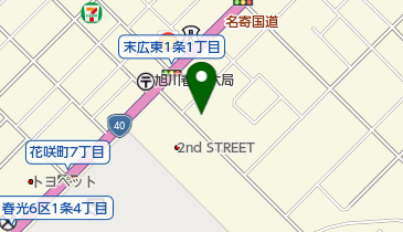 旭川市役所 子育て支援部 こども育成課 放課後児童クラブ 春光放課後児の地図画像