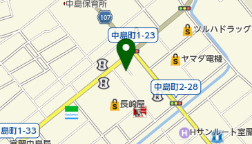 株式会社藤屋時計店中島店の地図画像