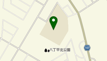 室蘭市役所 保健福祉部 子育て支援課 八丁平スクール児童館の地図画像