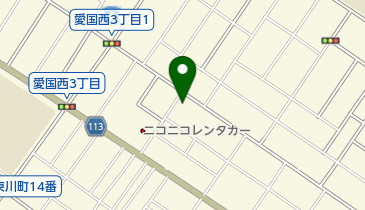 大橋写真館の地図画像