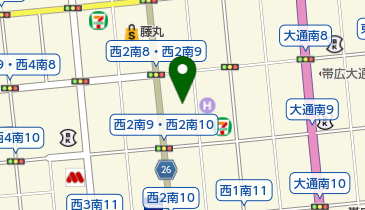 辨慶の地図画像