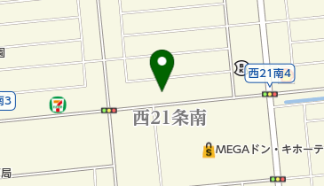 ビューティーサロンフリルの地図画像