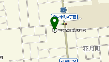 中村記念愛成病院小児科の地図画像