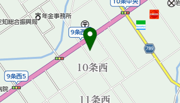 ジーベック岩見沢店の地図画像