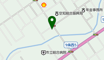 エイブルネットワーク岩見沢店の地図画像