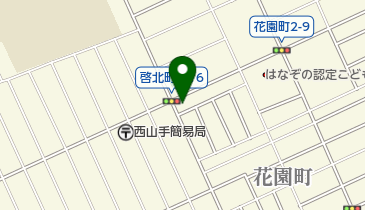 メナード化粧品苫小牧鉄北代行店の地図画像