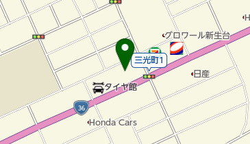 つり具センター苫小牧店の地図画像