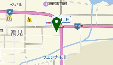 白蓮・中華料理の地図画像