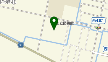 美唄市役所 市民会館の地図画像