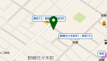 篠原ひろし整体院の地図画像