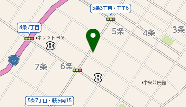 そばどころ富士の地図画像