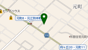 すし笑の地図画像