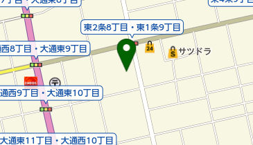 平成堂調剤薬局士別店の地図画像