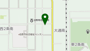 グループホームかがやきの地図画像